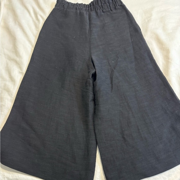 Apiece Apart Women's Bari Crop Trouser Pants 4020BDT Black Size 2 - Picture 7 of 14